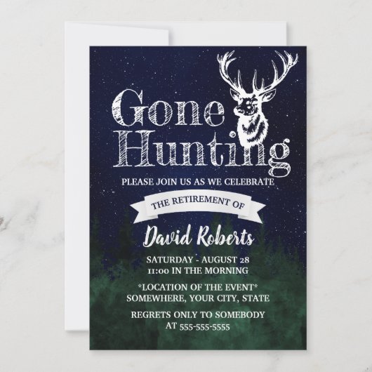 Ruhephone Einladung (Vorderseite)