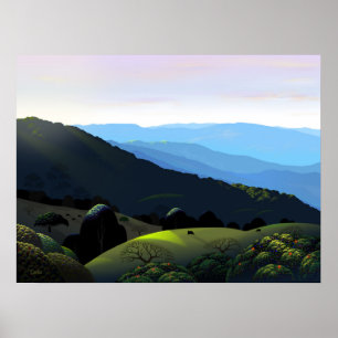 Ruheplatz des Kolibris Poster