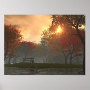 Ruheplatz Poster