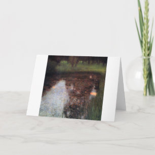 Ruher See auf Schloss Kammer, Gustav Klimt Karte