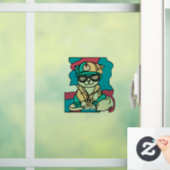 Ruheraum | Funny Fensteraufkleber (Zuhause)