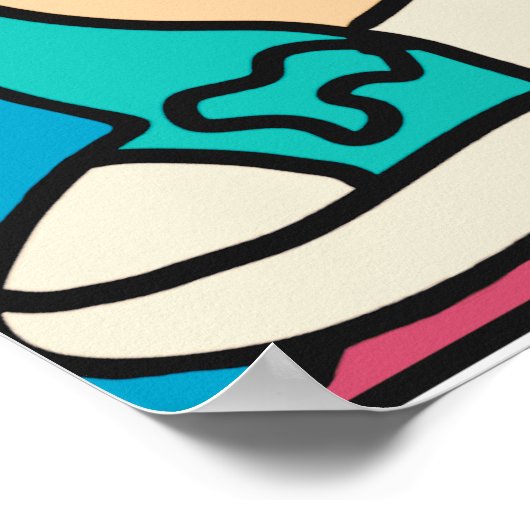 Ruheraum | Funny Poster (Ecke)