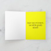 Ruheschwingkarte Karte (Innenseite)