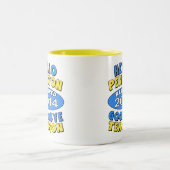 Ruhestand 2014 zweifarbige tasse (Mittel)