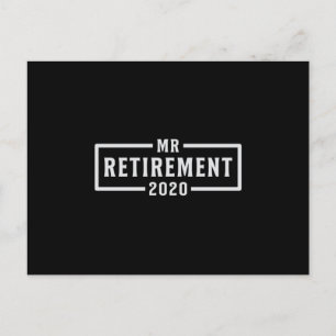 Ruhestand 2020 Rentner Ruhig Opa Lustiges Geschenk Postkarte
