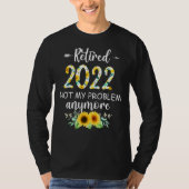 Ruhestand 2022 für Frauen Niedlich 1 T-Shirt (Vorderseite)