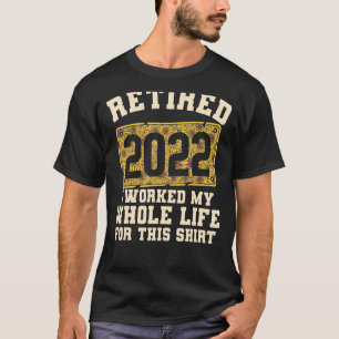Ruhestand 2022 für Niedliche Sonnenblumen von Frau T-Shirt