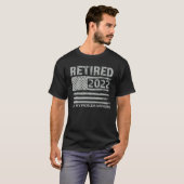 Ruhestand 2022 Not My Problem nochmal - Senior 202 T-Shirt (Vorne ganz)
