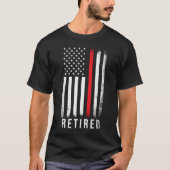 Ruhestand 2023 Feuerwehrmann T-Shirt (Vorderseite)