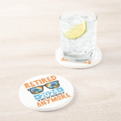 Ruhestand 2024 Nicht mein Problem mehr Ruhestand Getränkeuntersetzer (Seite)