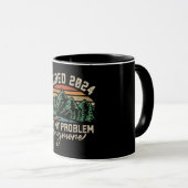 Ruhestand 2024 Nicht mein Problem mehr Ruhestand Tasse (VorderseiteRechts)