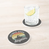 Ruhestand 2024 Nicht mein Problem noch mehr Funny  Getränkeuntersetzer (Seite)