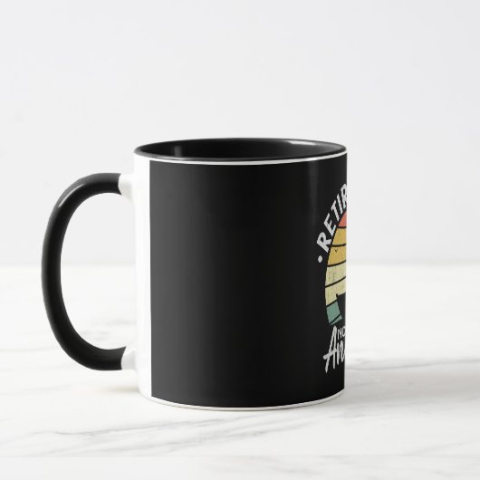 Ruhestand 2024 Nicht mein Problem noch mehr Funny  Tasse (Links)