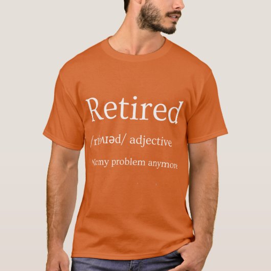 Ruhestand 20256-Shirt Junge T-Shirt (Vorderseite)