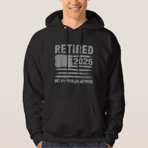 Ruhestand 2025 Dekoration Männer Frauen Pensionier Hoodie