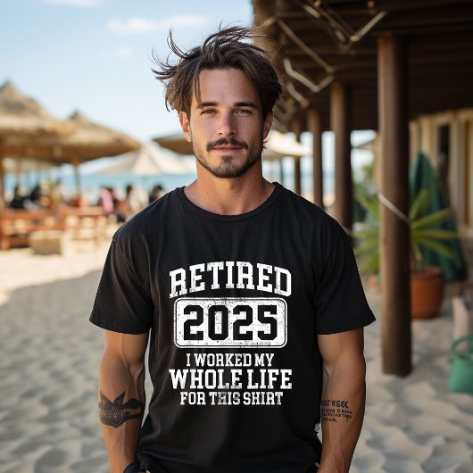 Ruhestand 2025 für Männer Spaß T-Shirt