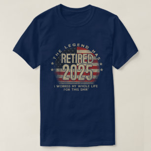 Ruhestand 2025 Im Ruhestand Nicht Mein Problem Meh T-Shirt