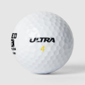 Ruhestand 2025 Nicht mein Problem mehr Ruhestand Golfball (Logo)