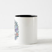 Ruhestand 2025 Nicht mein Problem mehr Ruhestand Zweifarbige Tasse (Mittel)