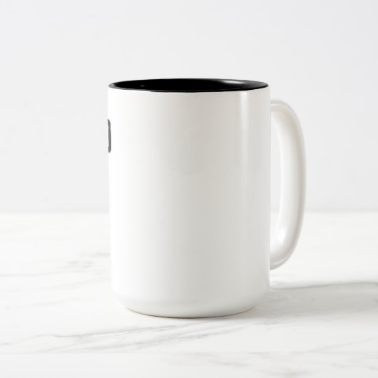 Ruhestand 2025 Nicht mein Problem mehr Ruhestand Zweifarbige Tasse (VorderseiteRechts)