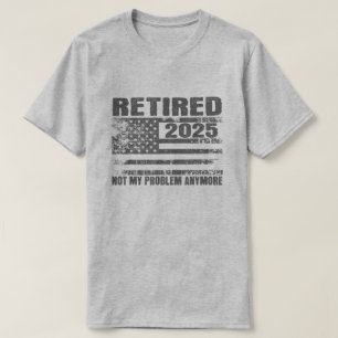Ruhestand 2025 USA Flag Renaissance 2025 Men Women T-Shirt