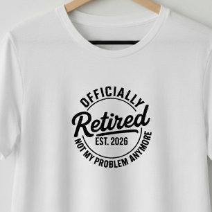 Ruhestand 2026 Lustige Geschenke für Männer und Fr T-Shirt