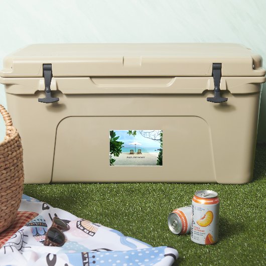 Ruhestand - Aaah...Rente Aufkleber (Kühler)