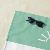 Ruhestand am Strand Strandtuch (Beispiel)