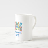 Ruhestand am tropischen Strand Porzellantasse (Vorderseite Rechts)