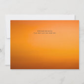 Ruhestand Auf Wiedersehen Tension City Skyline Einladung (Rückseite)