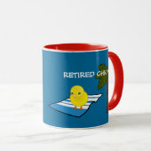 RUHESTAND: Beach Fun - Ruhekick Tasse (VorderseiteRechts)