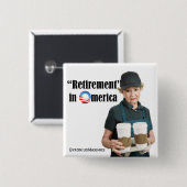 Ruhestand Button (Vorne & Hinten)