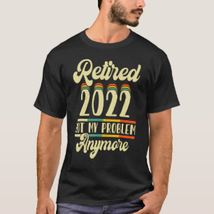 Ruhestand Damen Herren Ruhestand Vintage Ruhestand T-Shirt