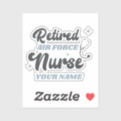 Ruhestand der Luftwaffe Aufkleber (Blatt)