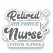 Ruhestand der Luftwaffe Aufkleber (Vorderseite)