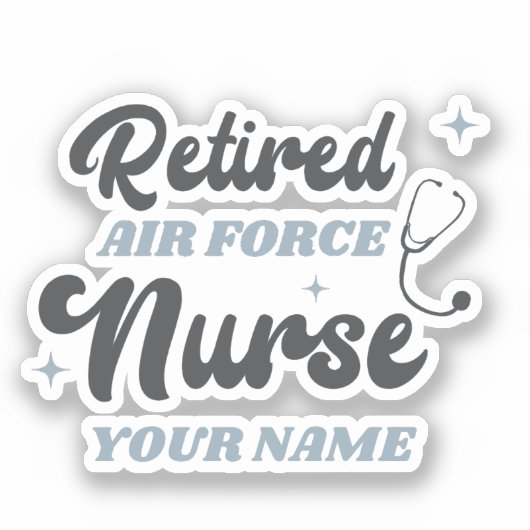 Ruhestand der Luftwaffe Aufkleber (Vorderseite)