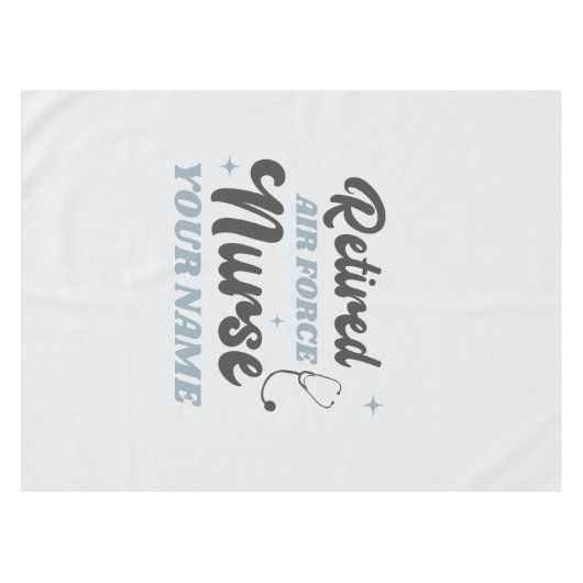 Ruhestand der Luftwaffe Tischdecke (Vorderseite (Horizontal))