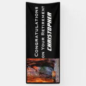 Ruhestand der Narrows Zion Utah Jumbo Banner (Vertikal)