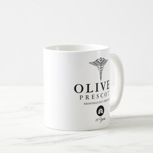 Ruhestand des Pulmonologist-beruflicher Kaffeetasse (VorderseiteRechts)