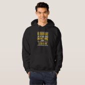 Ruhestand des Scuba Diver Sprichwort Hoodie (Vorne ganz)