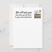 Ruhestand! Die besten Wünsche aus allen glückliche (Rückseite)