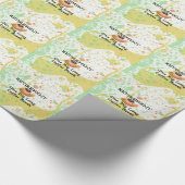 Ruhestand - eine lange Kaffeepause Geschenkpapier (Ecke)