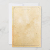 Ruhestand Einladendes Party Rustikale Ruheständler Einladung (Rückseite)