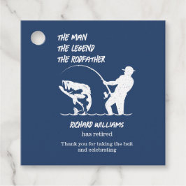 Ruhestand Fischen der Großfische Rodvater Geschenkanhänger