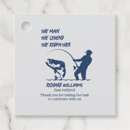 Ruhestand Fischen der Großfische Rodvater Geschenkanhänger