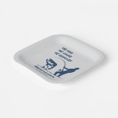 Ruhestand Fischen der Großfische Rodvater Pappteller (Gewinkelt)