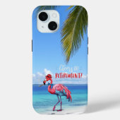 Ruhestand Flamingo am Tropical Beach Case-Mate iPhone Hülle (Rückseite)