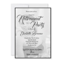 Ruhestand Foto Elegant Schwarz und Weiß Stilvoll