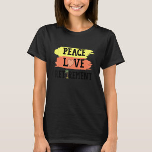 Ruhestand  Frauen Männer Im Ruhestand Vintage Auss T-Shirt