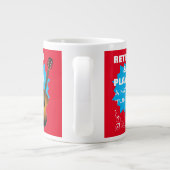 Ruhestand Funny Musicians Sprichwort Gitarre Graph Jumbo-Tasse (Rückseite)